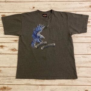 Vintage Harley-Davidson Gray Century Medina, OH T-Shirt Large